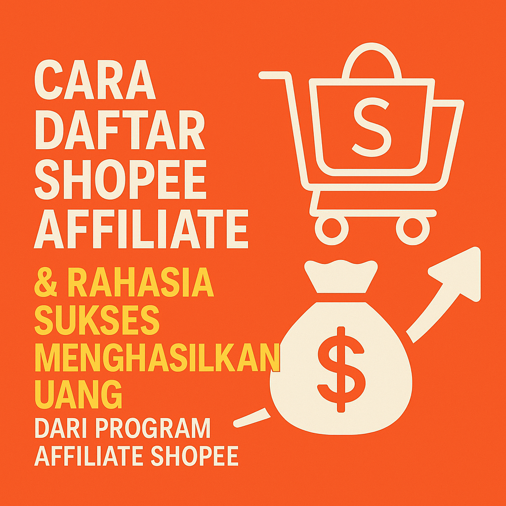 Cara Daftar Shopee Affiliate 2025