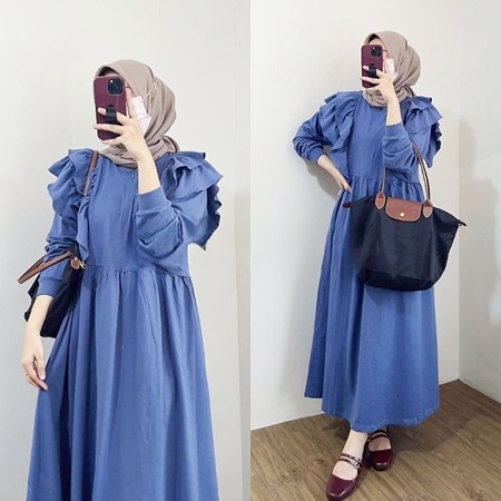 gamis denim