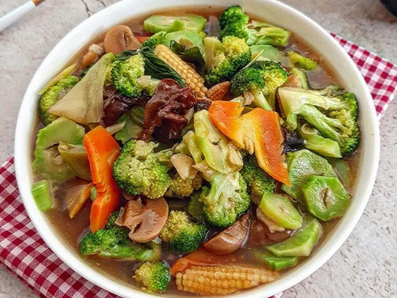 tumis brokoli saus tiram