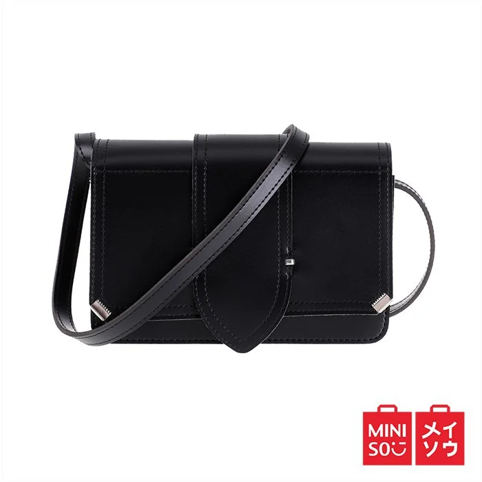 tas MINISO Tas Bahu Wanita Tas Selempang Crossbody Sling Bag Square Single Shoulder Terbaru Tas Selempang