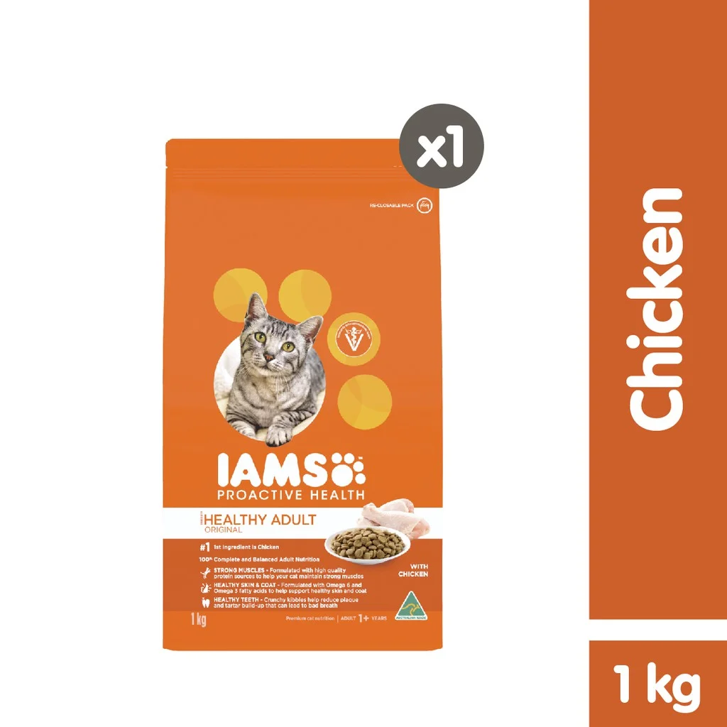 IAMS Makanan Kucing Adult 1Kg