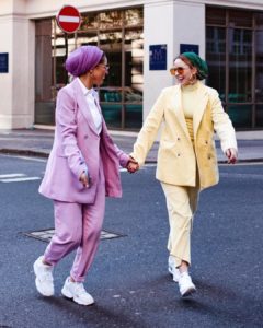 Blazer Pants Set Hijab Fashion gaya hijab kantor