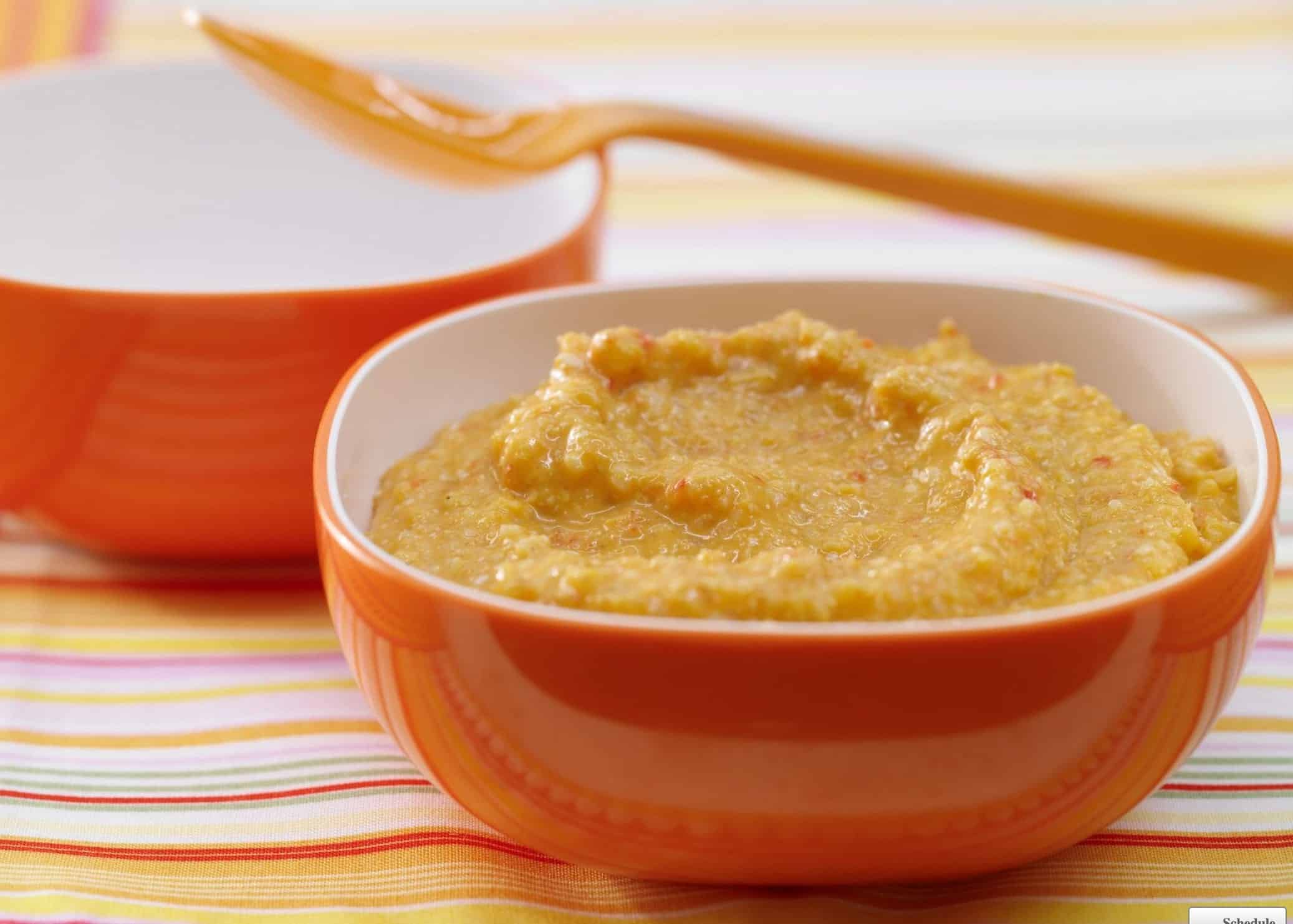 MPASI bubur jagung bayam