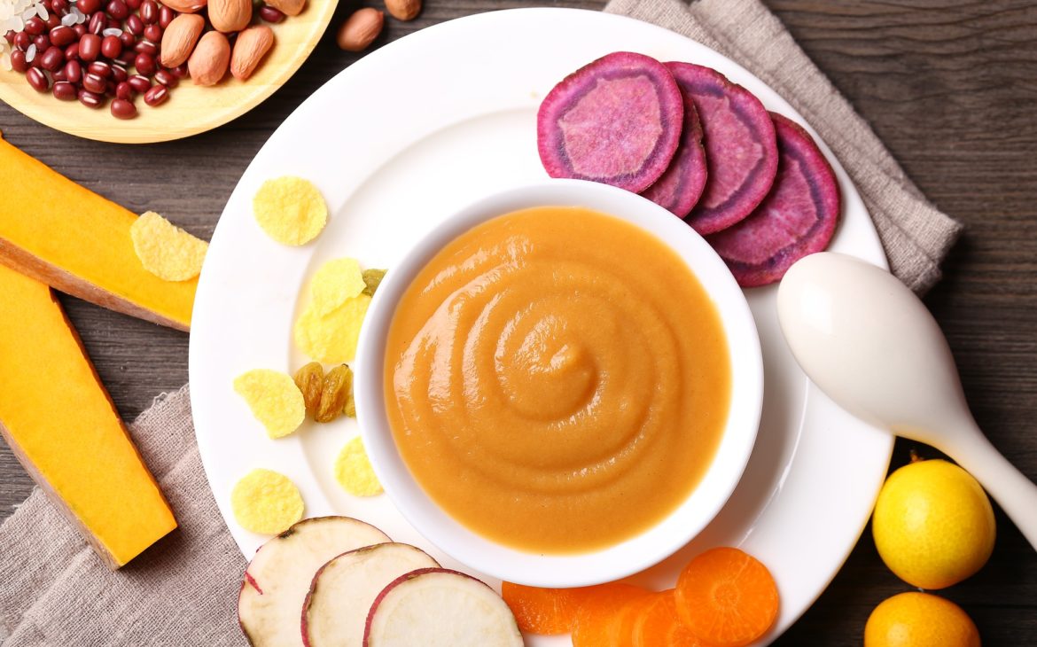 MPASI bubur ubi manis